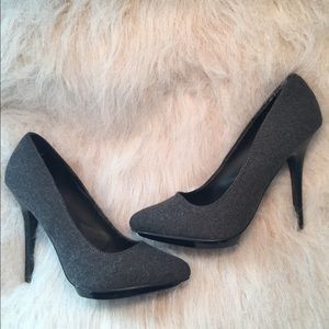 Jessica Simpson Heather Grey Stiletto Pumps 7.5